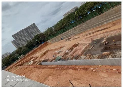 Nikoo Homes 8, Bhartiya Garden Enclave: Site photo filed with Karnataka RERA