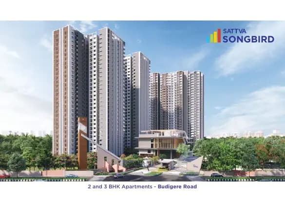 Sattva Songbird: Brochure, page 1 (filed with Karnataka RERA)