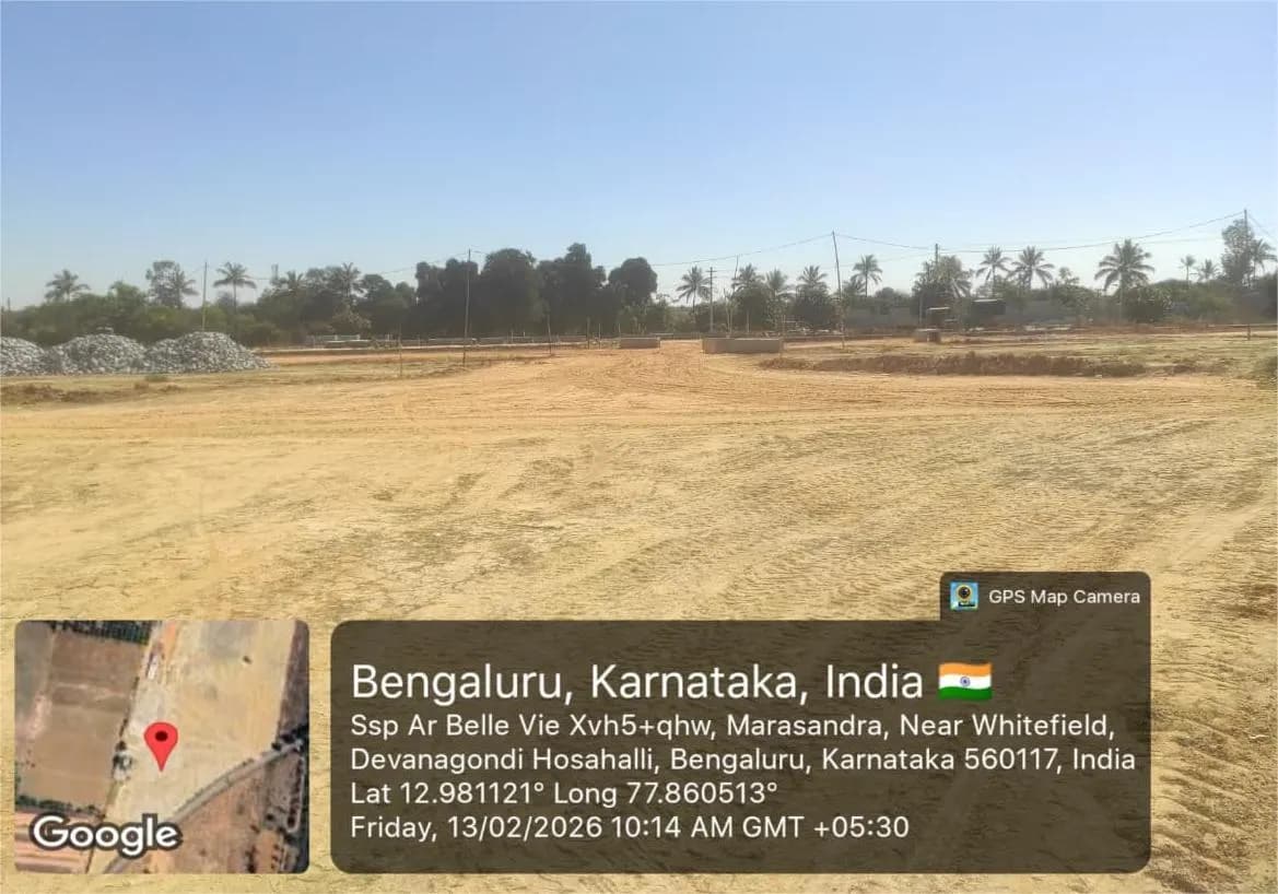 Ar Belle Vie Phase 1: Site photo filed with Karnataka RERA