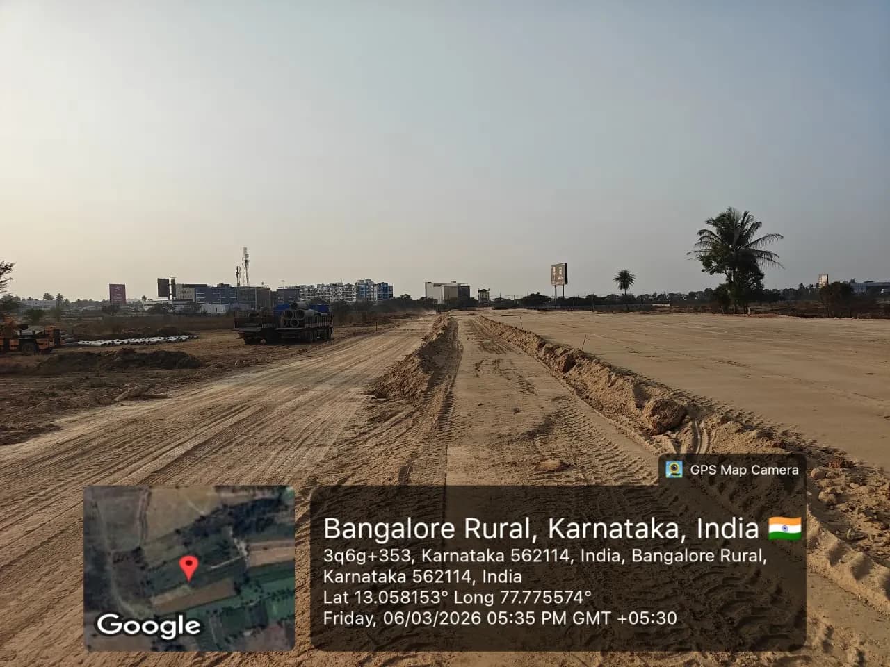 ONE RESIDENCES AT SOBHA ONE WORLD Ph3 W5 and 6: Site photo filed with Karnataka RERA