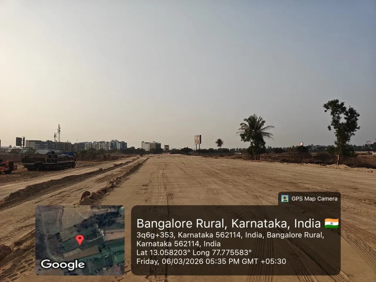 ONE RESIDENCES AT SOBHA ONE WORLD Ph3 W5 and 6: Site photo filed with Karnataka RERA