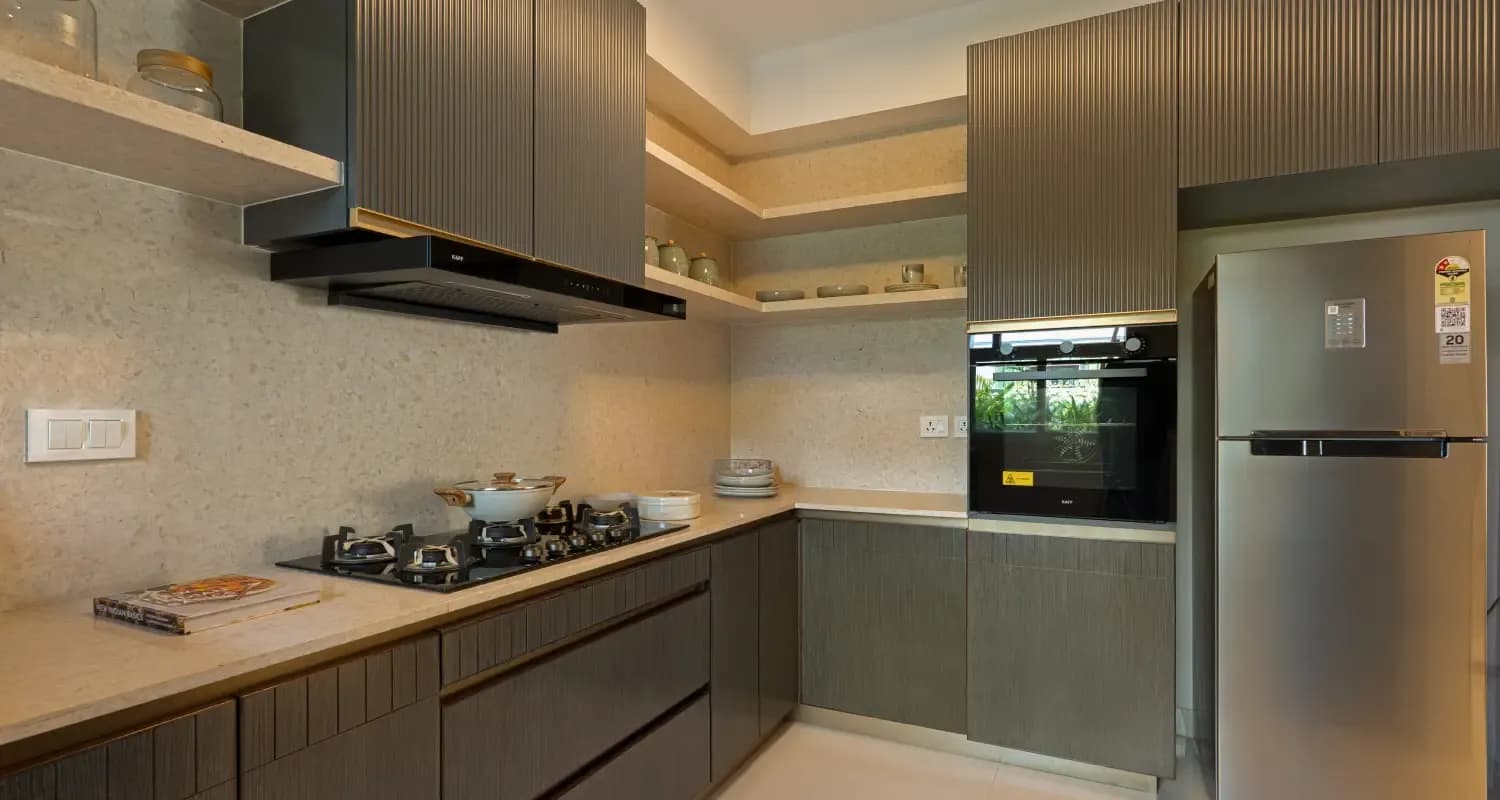 Brigade Lumina: Kitchen area with modern appliances (artist’s impression)