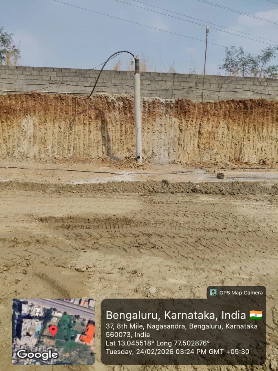 Kumar Platina: Site photo filed with Karnataka RERA