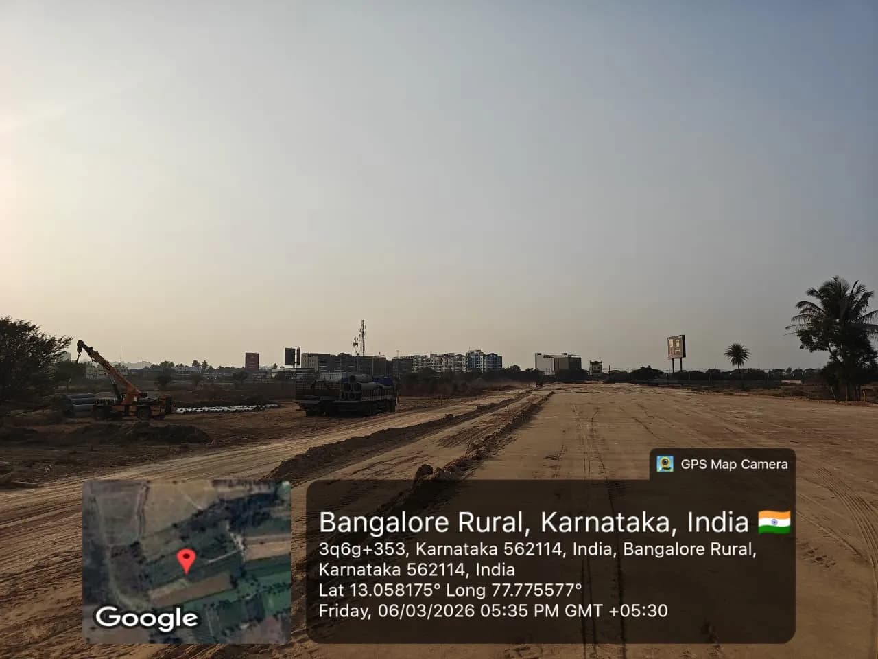 ONE RESIDENCES AT SOBHA ONE WORLD Ph5 W9,10,11: Site photo filed with Karnataka RERA