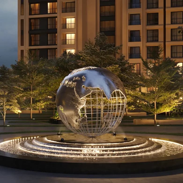 ONE RESIDENCES AT SOBHA ONE WORLD Ph6 W12,13,14: OneWorld Plaza - central gathering space (artist’s impression)