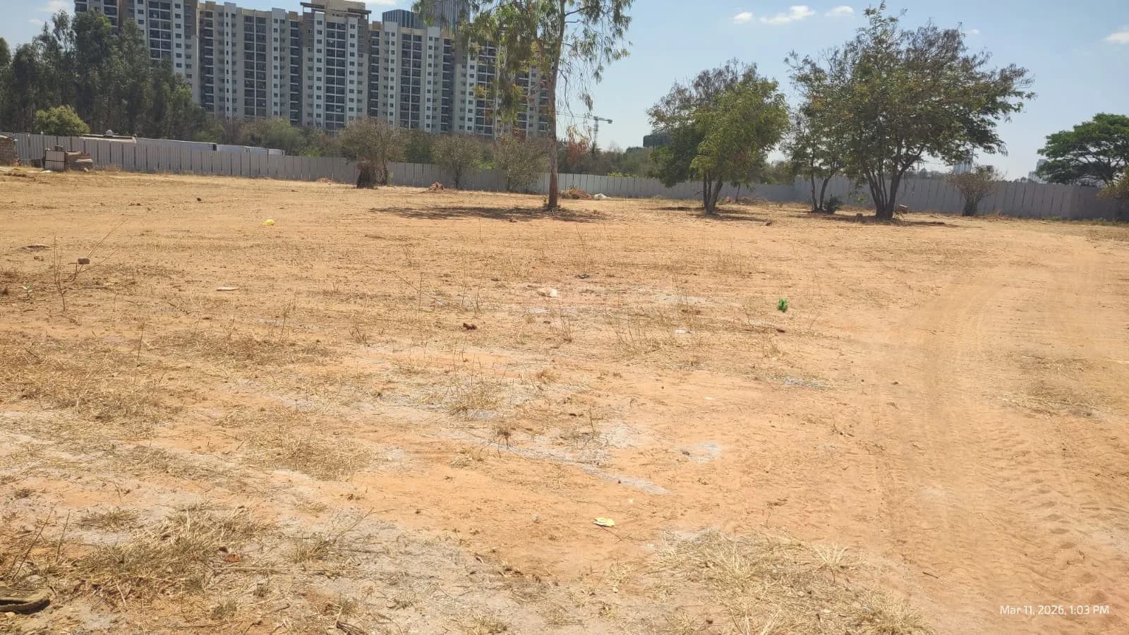 Willow One AURALIS: Site photo filed with Karnataka RERA