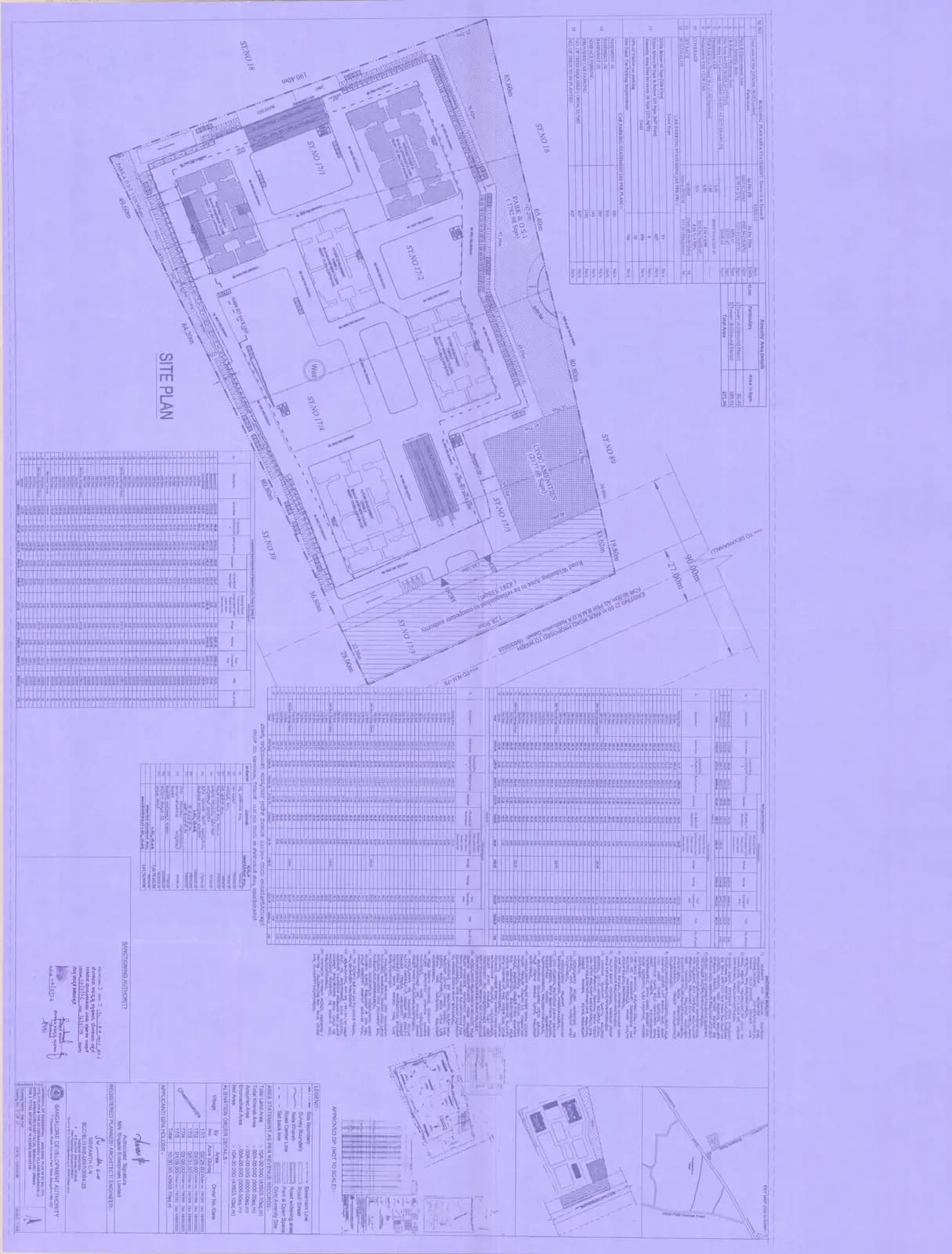 Brigade Belvedere: Approved Building Plan (filed with Karnataka RERA)