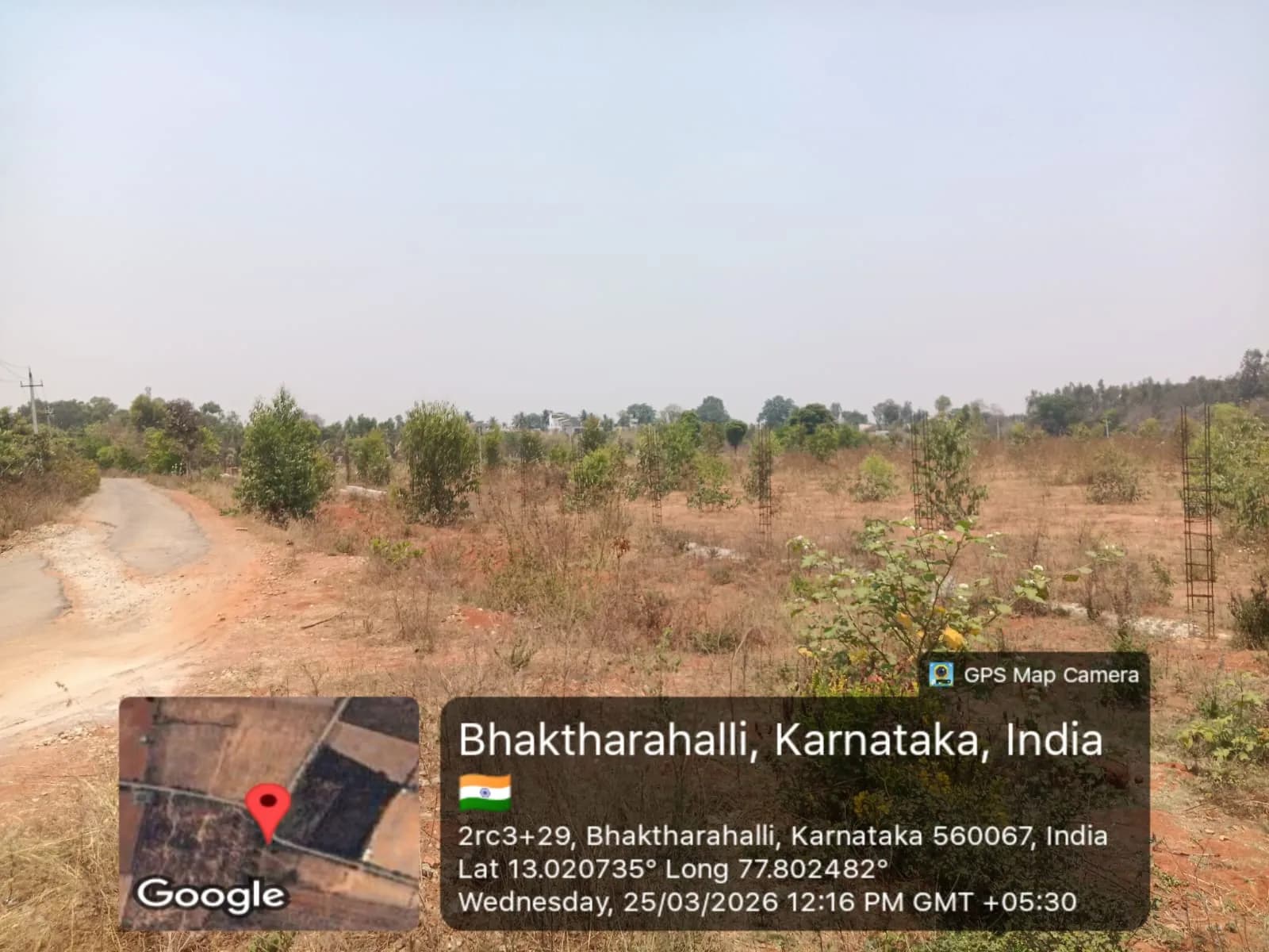 Vivanta Green Meadows: Site photo filed with Karnataka RERA