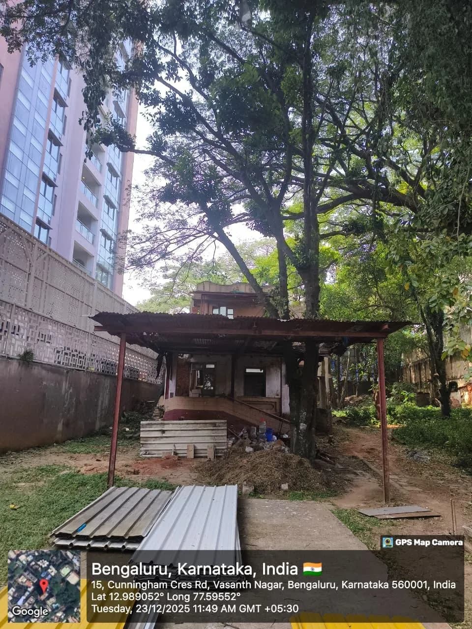 Umiya Prism: Site photo filed with Karnataka RERA