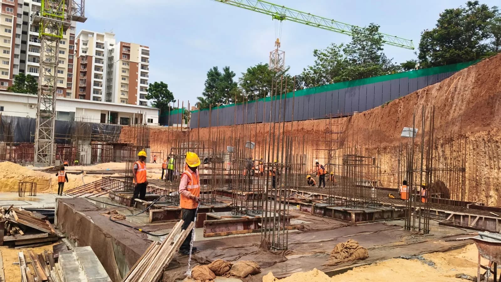 Bollineni Vienna: Site photo filed with Karnataka RERA