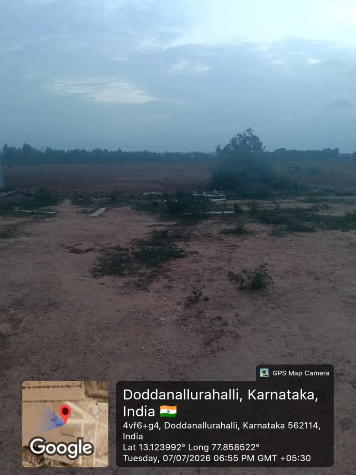 VR Royal Township 2: Site photo filed with Karnataka RERA
