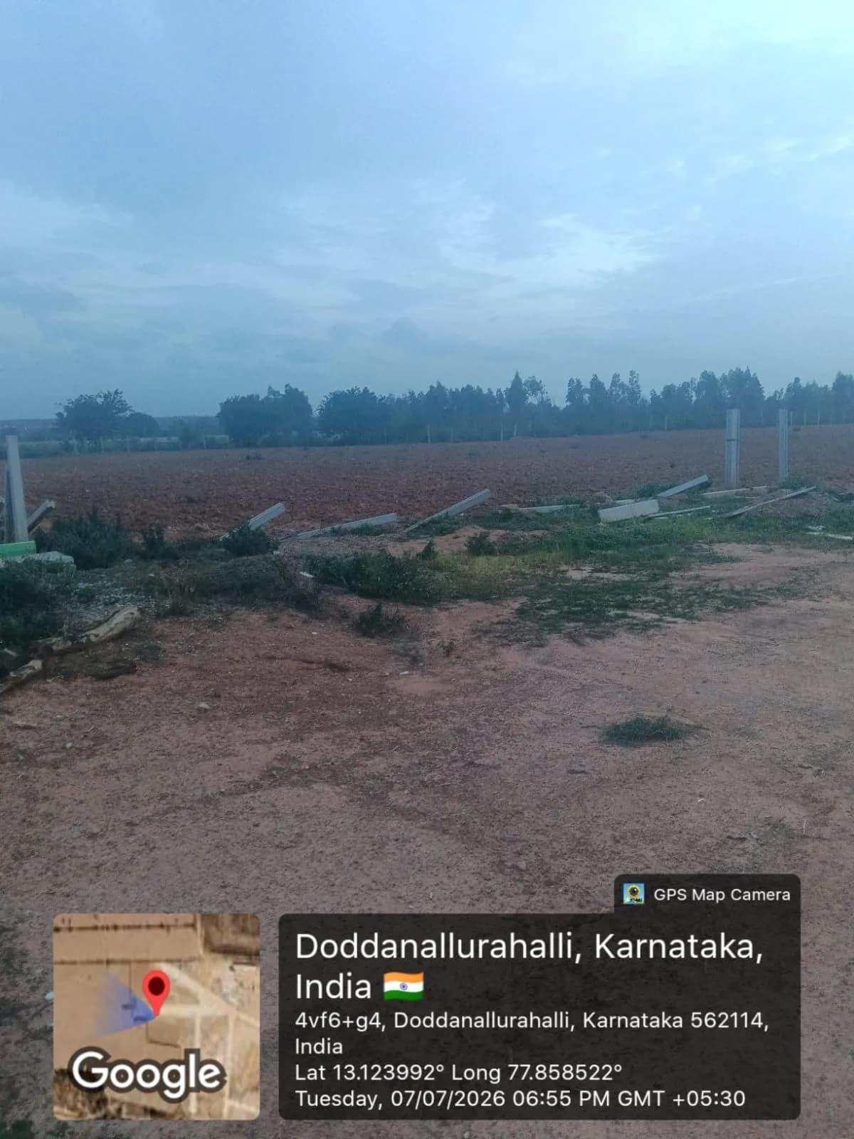 VR Royal Township 2: Site photo filed with Karnataka RERA