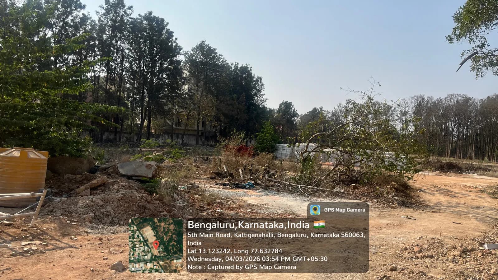 TVS Emerald Altura: Site photo filed with Karnataka RERA