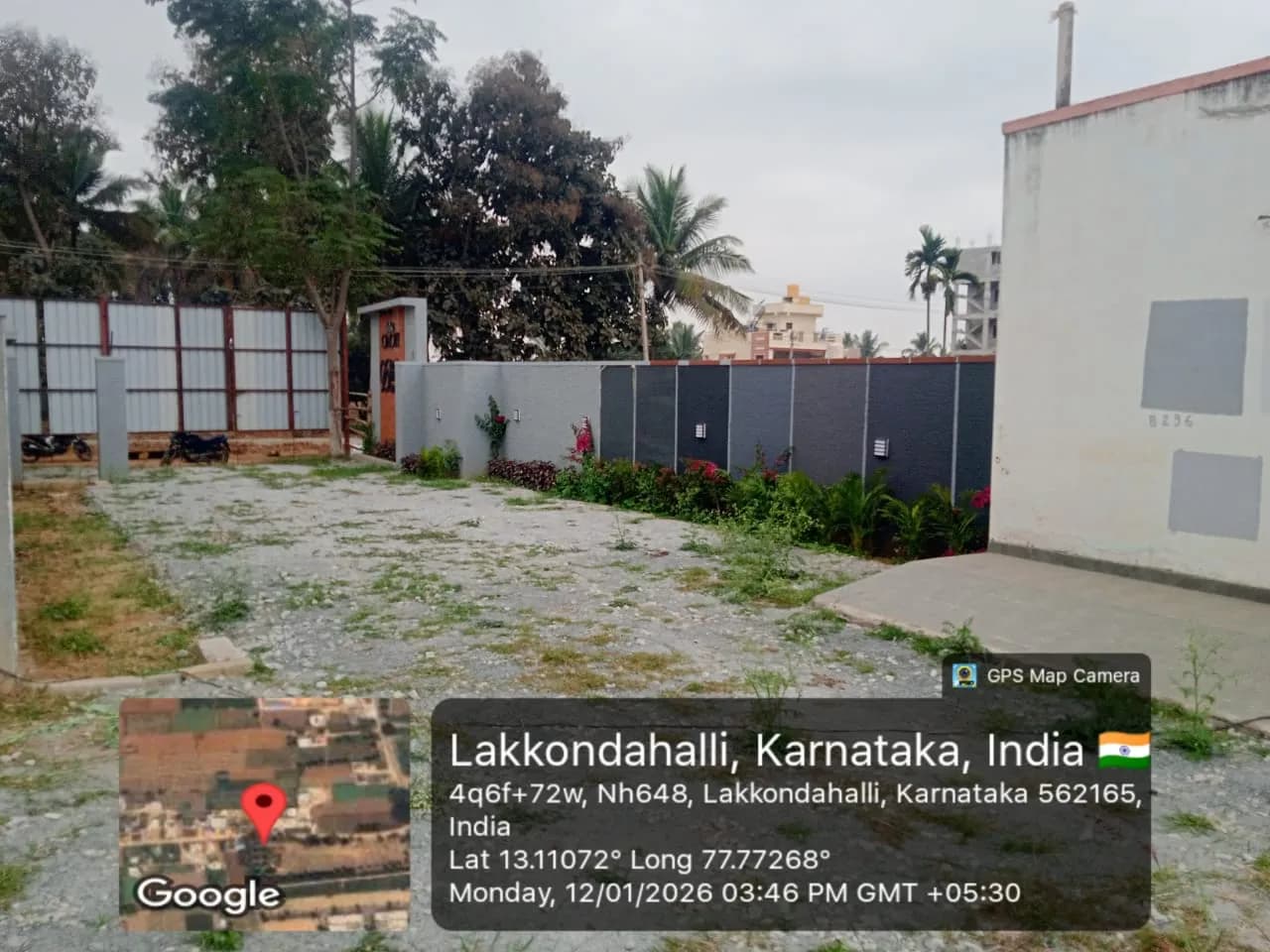 96 Brick wood Avenue: Site photo filed with Karnataka RERA