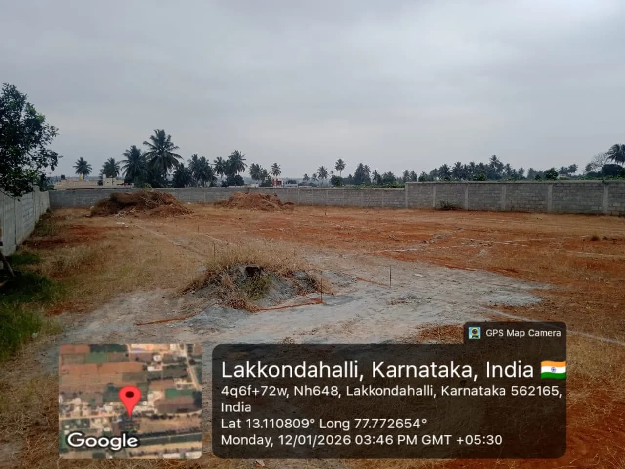 96 Brick wood Avenue: Site photo filed with Karnataka RERA