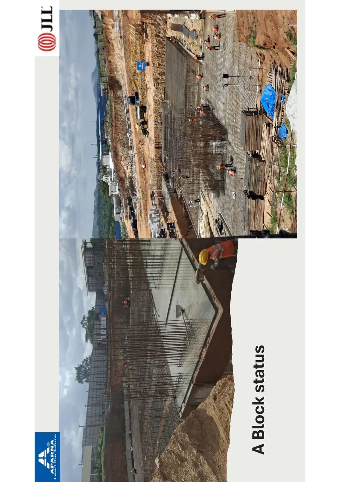 Aparna Wonderwoods: Site photo filed with Karnataka RERA