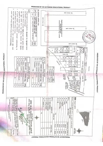Aratt-Escapes Phase 2: Approved Layout Plan/Demarcation Plan (filed with Karnataka RERA)