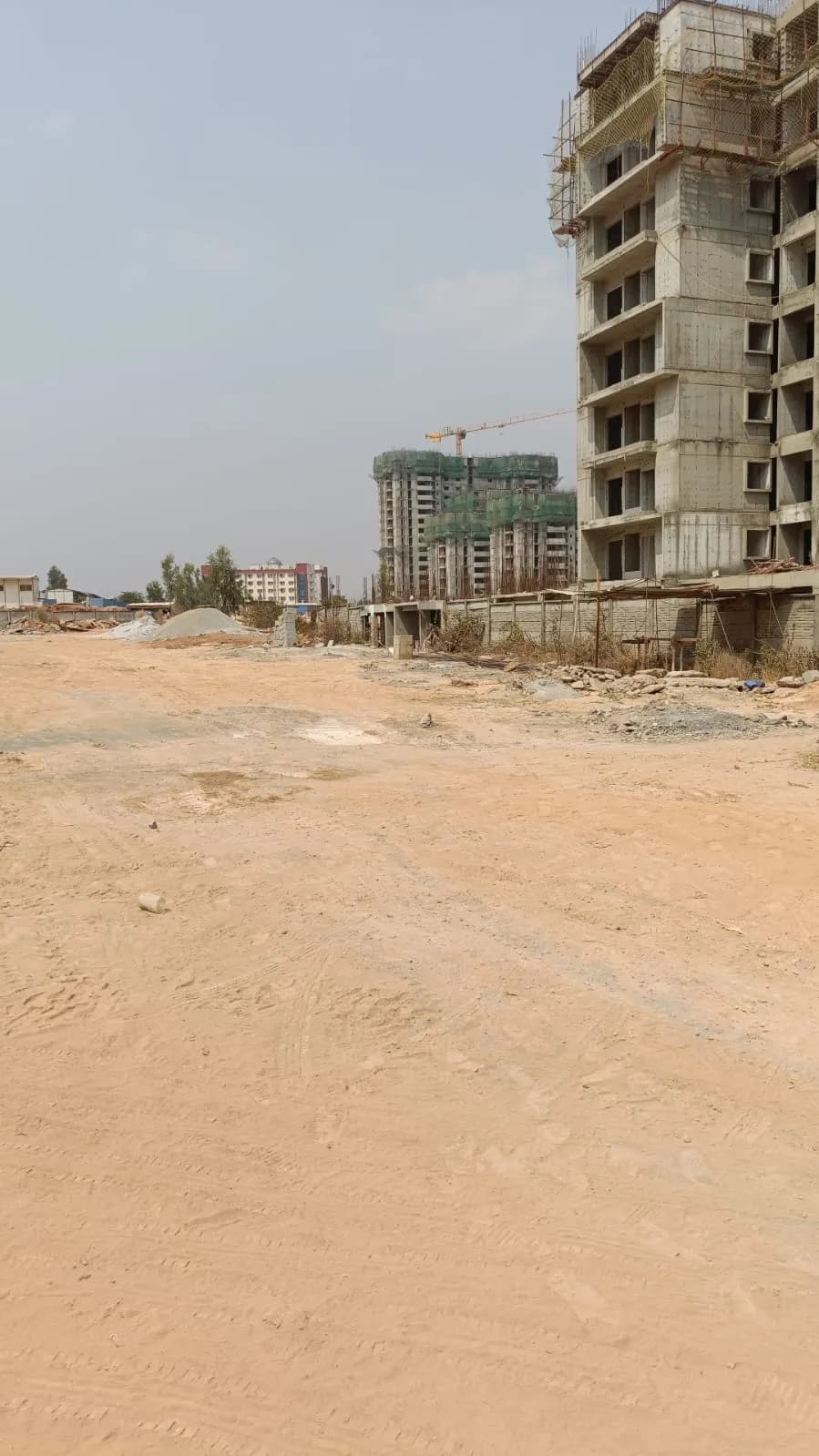 Dhruvija Gopura: Site photo filed with Karnataka RERA
