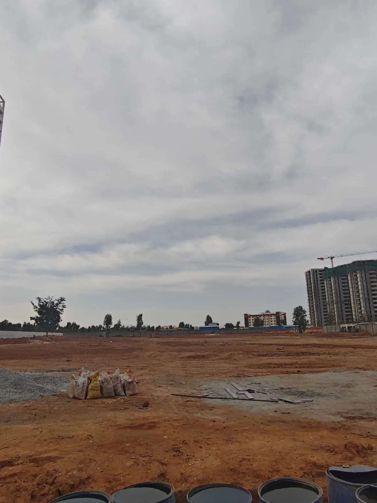 Dhruvija Gopura: Site photo filed with Karnataka RERA