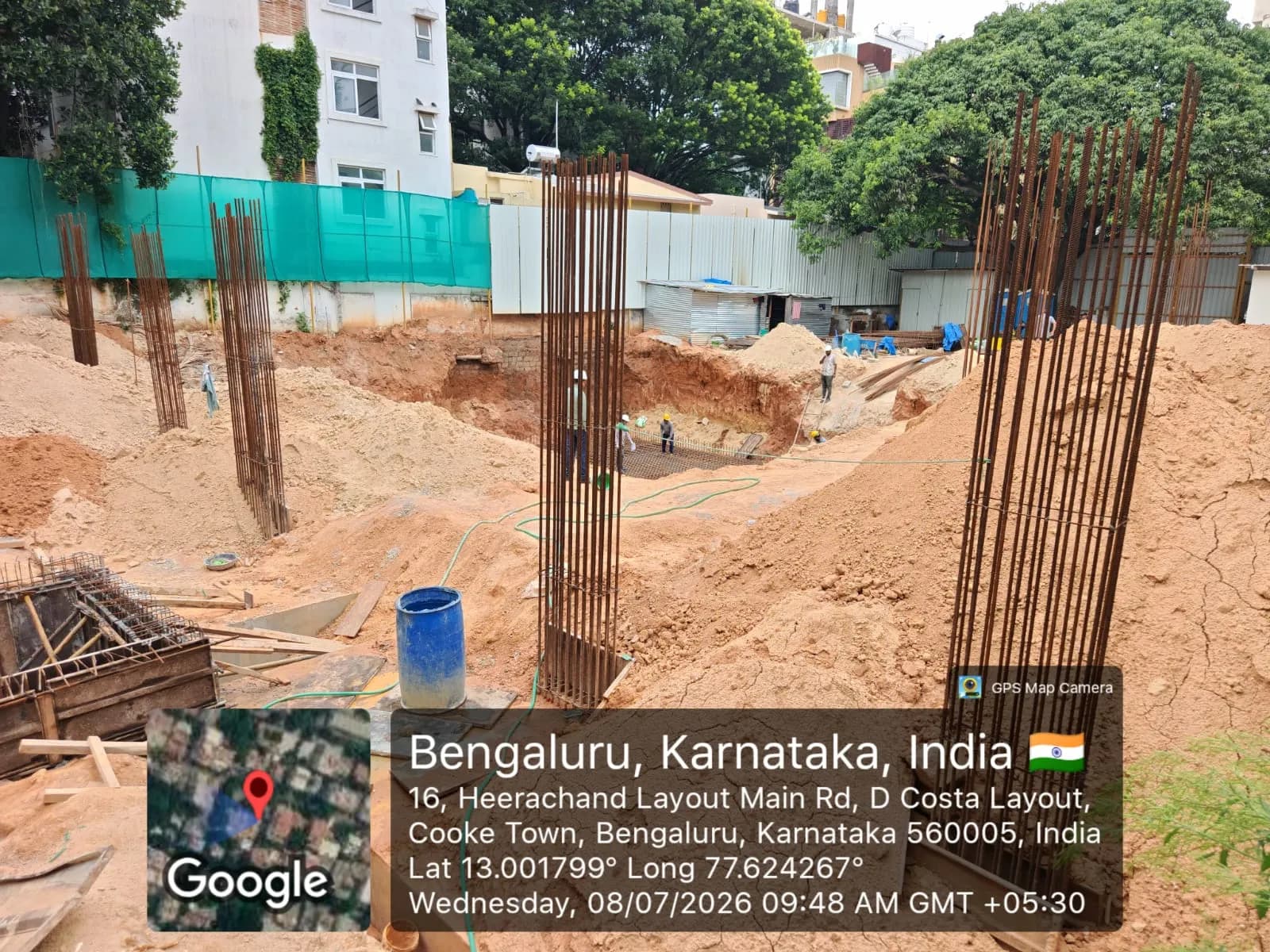 The Arbour Residences: Site photo filed with Karnataka RERA