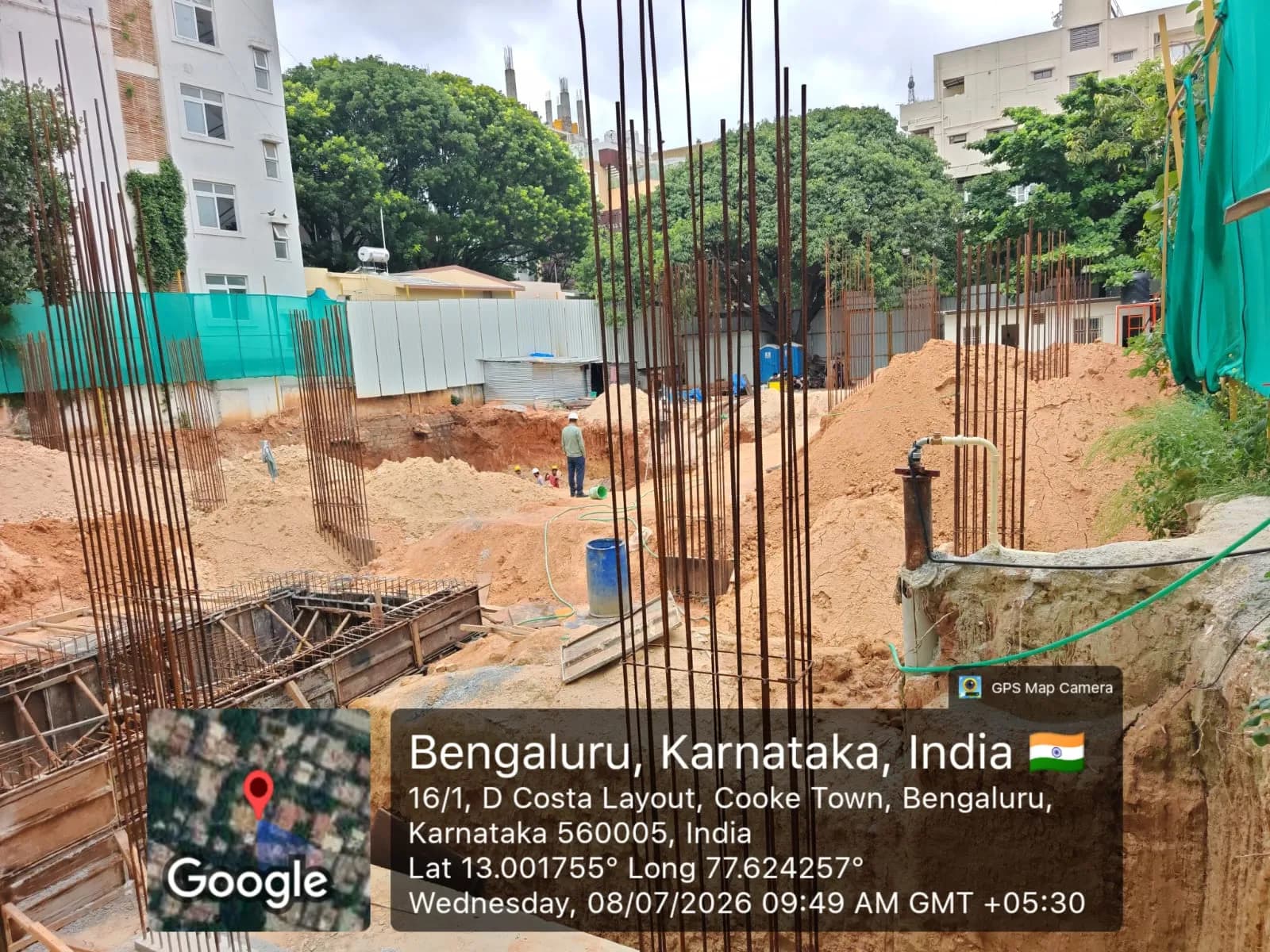 The Arbour Residences: Site photo filed with Karnataka RERA