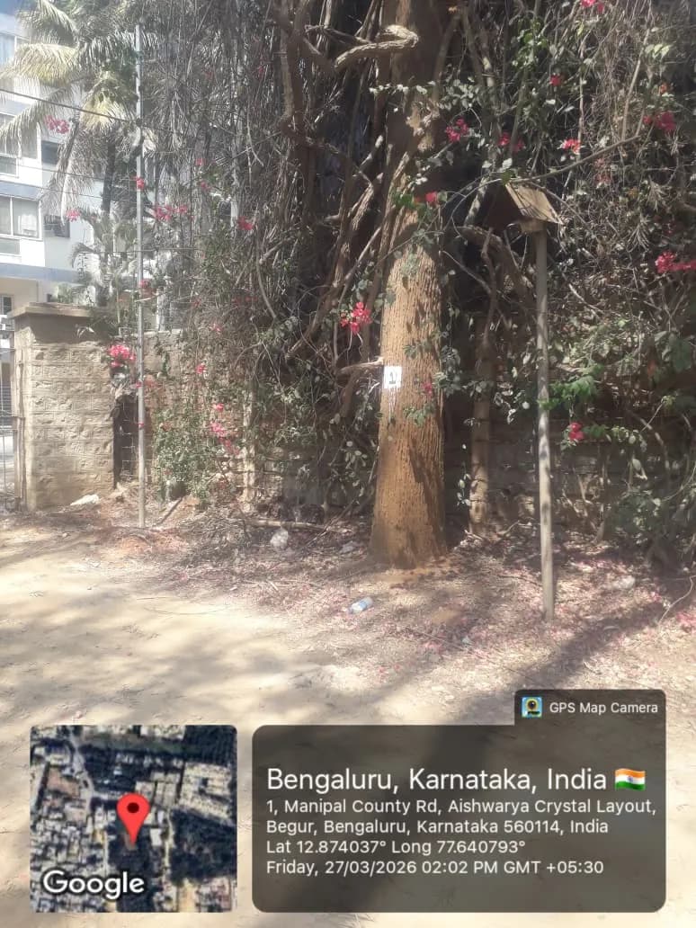 Memco Skyline - Jutaku: Site photo filed with Karnataka RERA