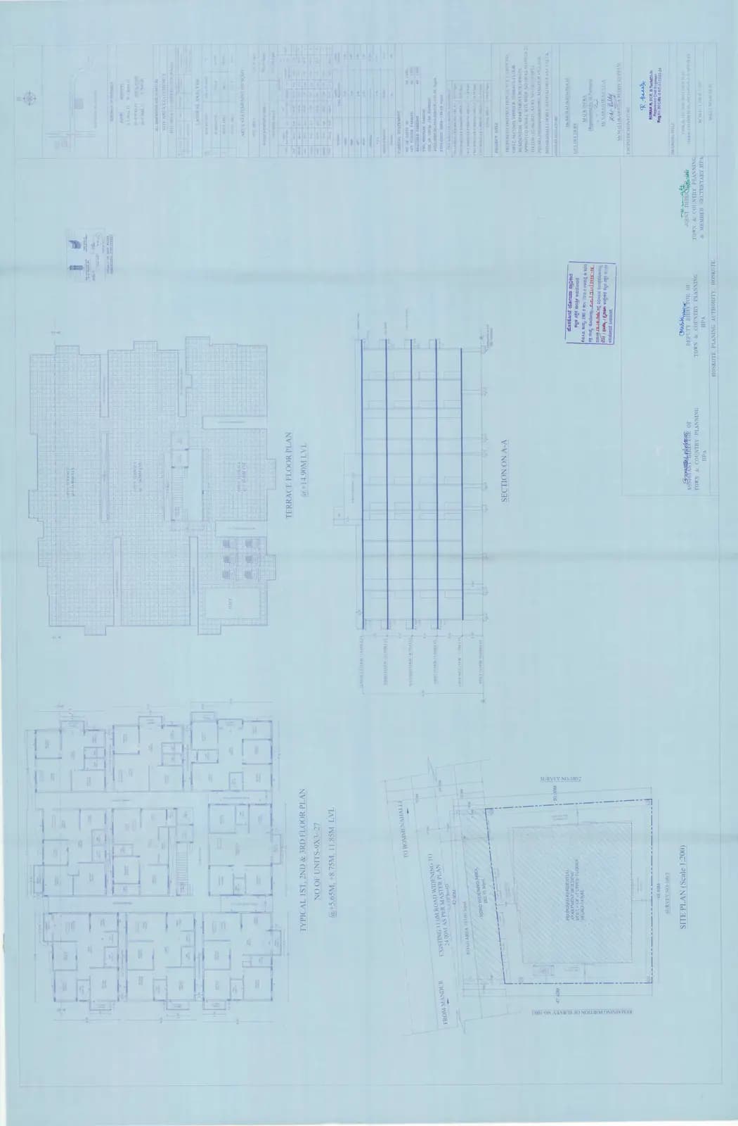 MGR Brindavan: Approved Building Plan (filed with Karnataka RERA)