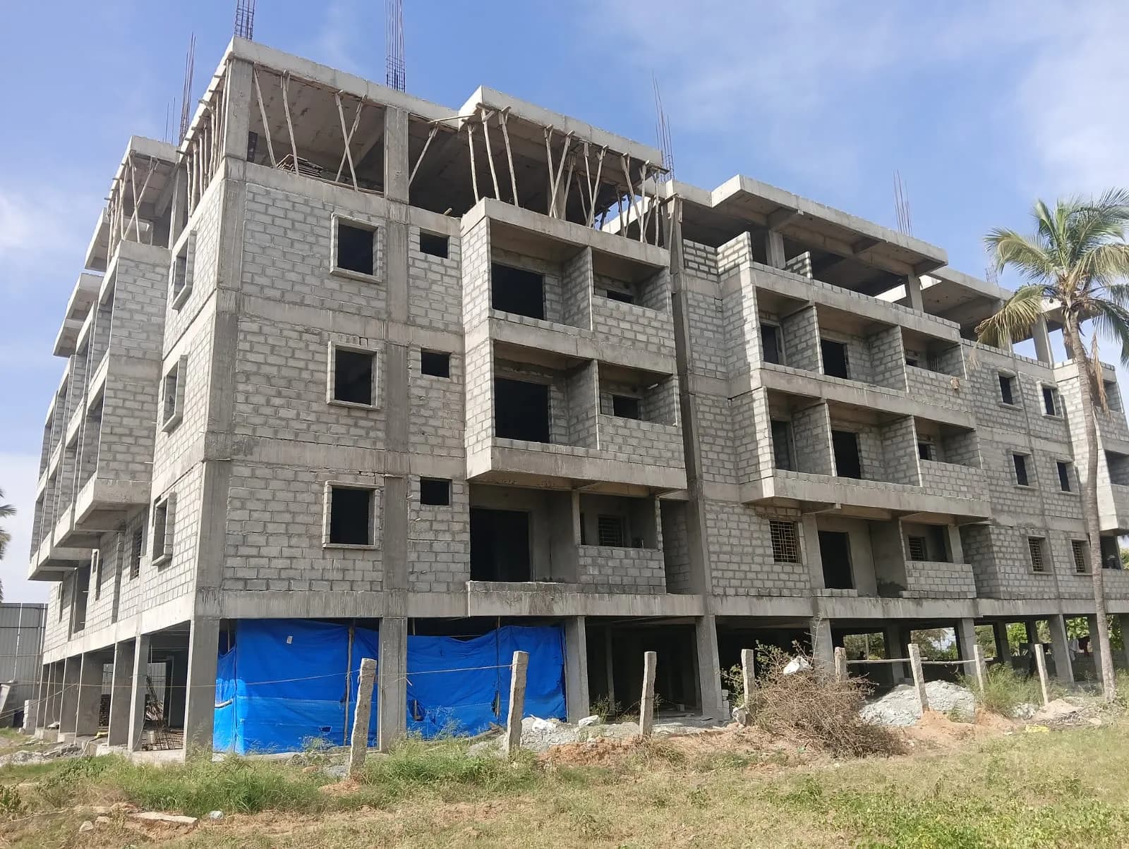 MGR Brindavan: Site photo filed with Karnataka RERA