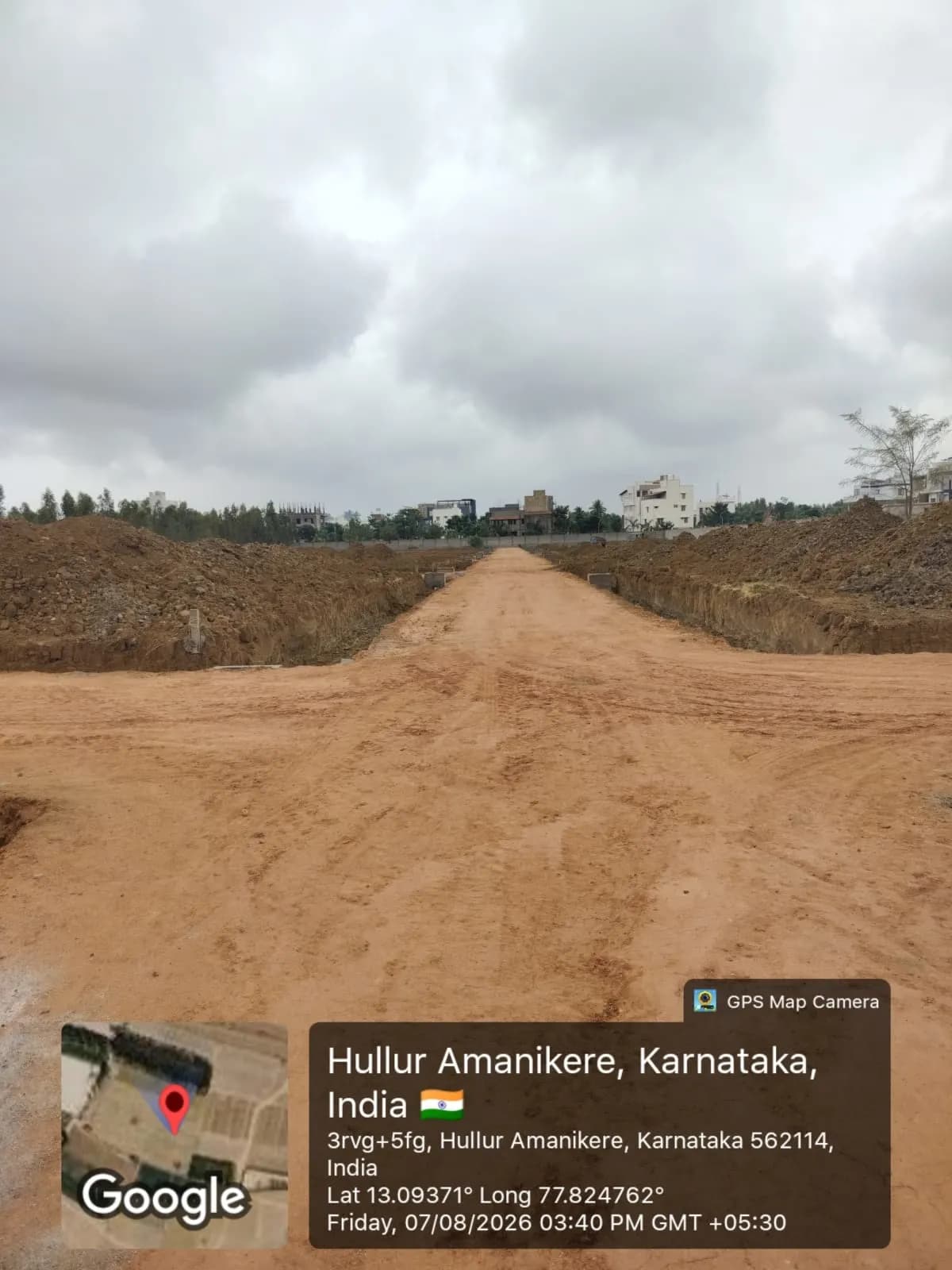 Palm County Phase-II: Site photo filed with Karnataka RERA
