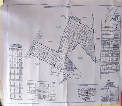 The Woodland Forest: Approved Layout Plan/Demarcation Plan (filed with Karnataka RERA)