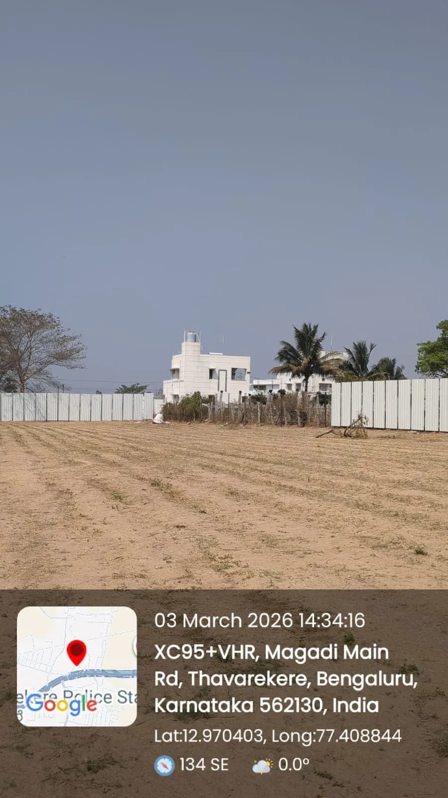 DS Max Sky Sukhino: Site photo filed with Karnataka RERA