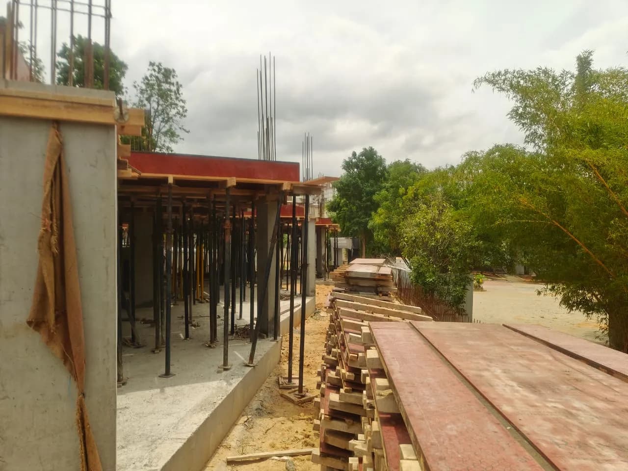 Samanvitha Siena Terra: Site photo filed with Karnataka RERA