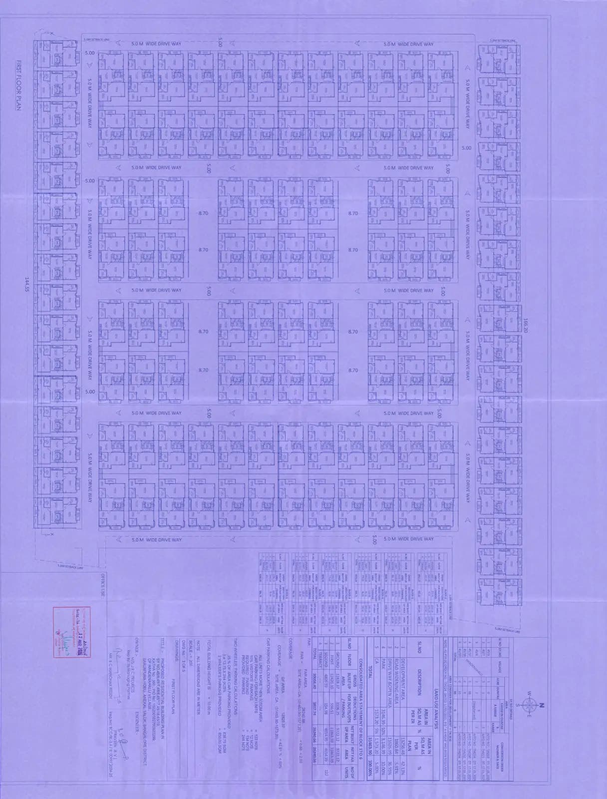 JRC Kanso: JRC KANSO-First Floor Plan.pdf (filed with Karnataka RERA)