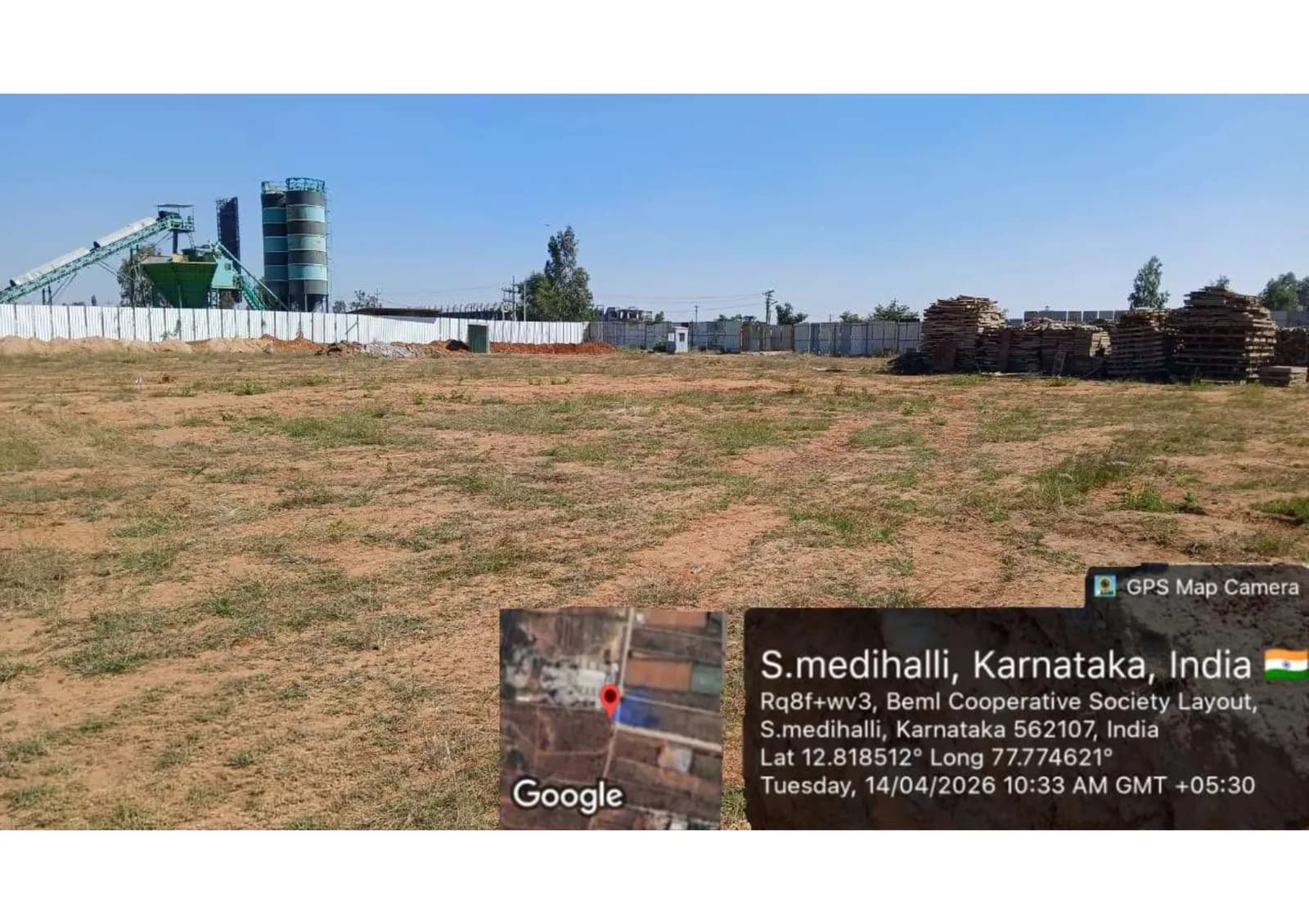 JRC Kanso: Site photo filed with Karnataka RERA