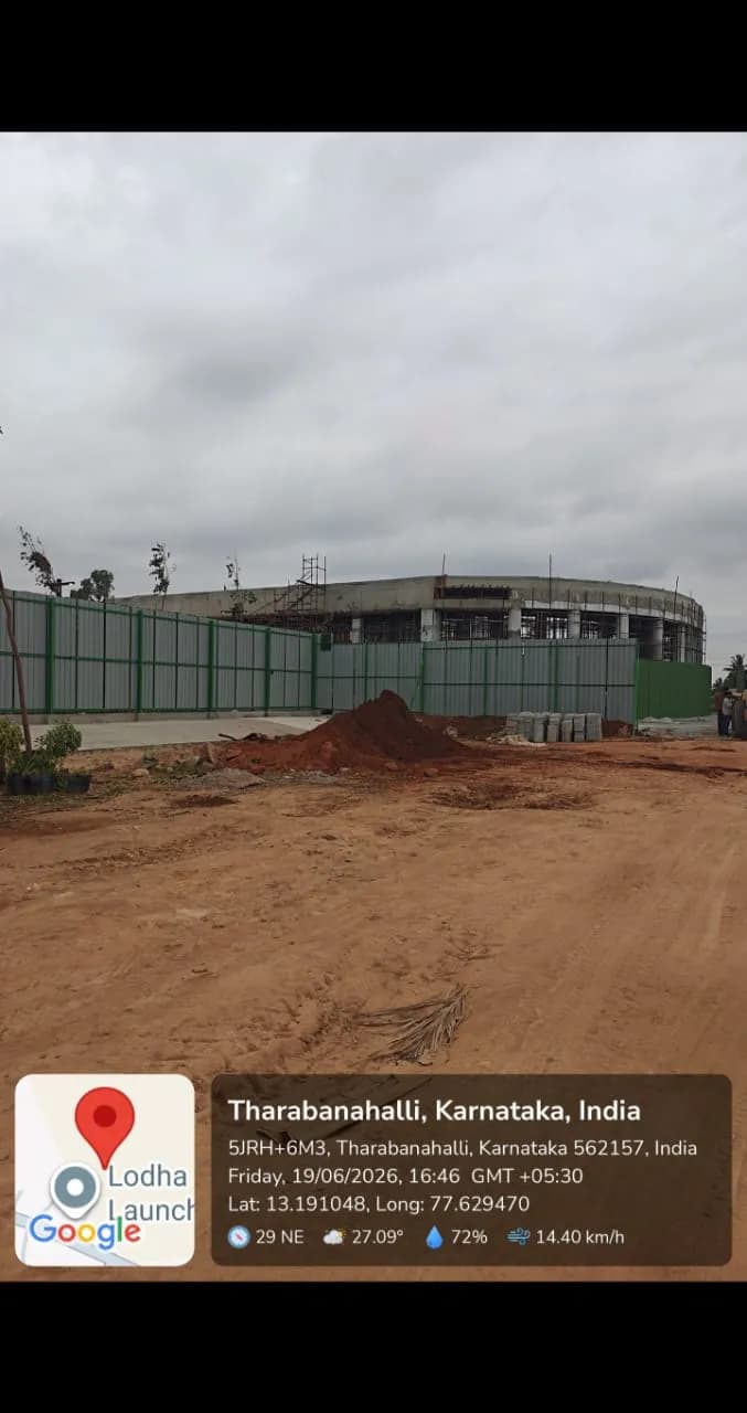 Fiorana@Beaumont Estate(Phase-1): Site photo filed with Karnataka RERA