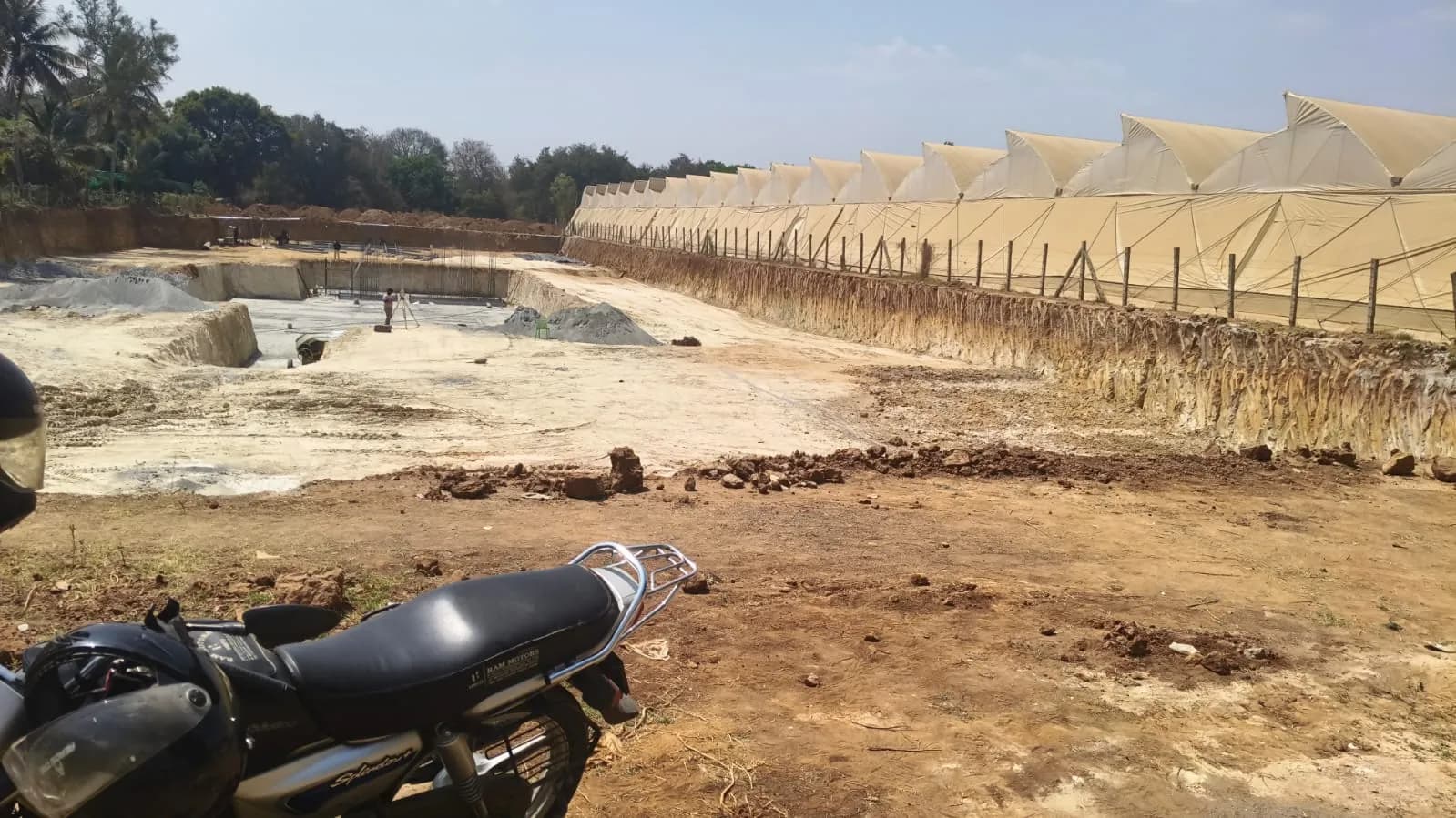 Vrushabadri Winter Park: Site photo filed with Karnataka RERA
