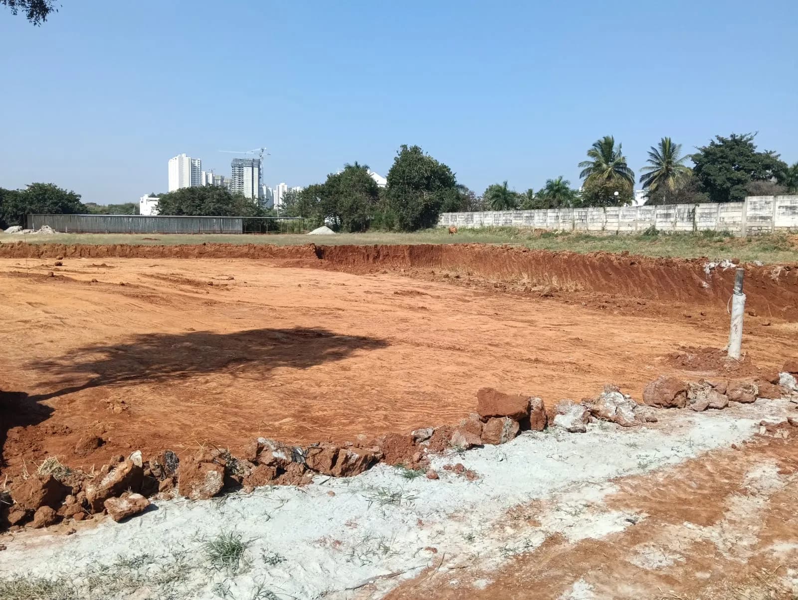 S S Prakruthi Meadows: Site photo filed with Karnataka RERA