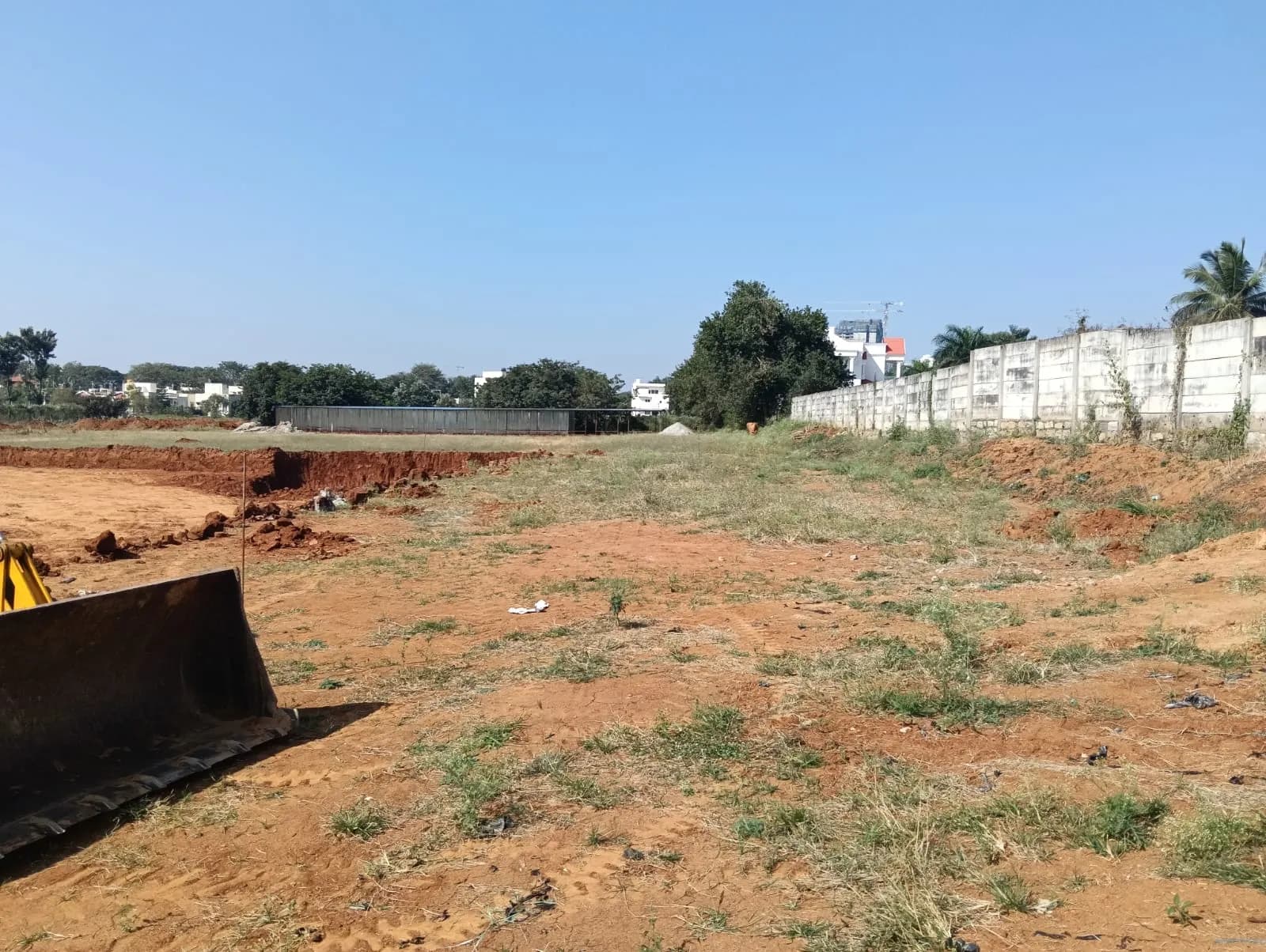 S S Prakruthi Meadows: Site photo filed with Karnataka RERA
