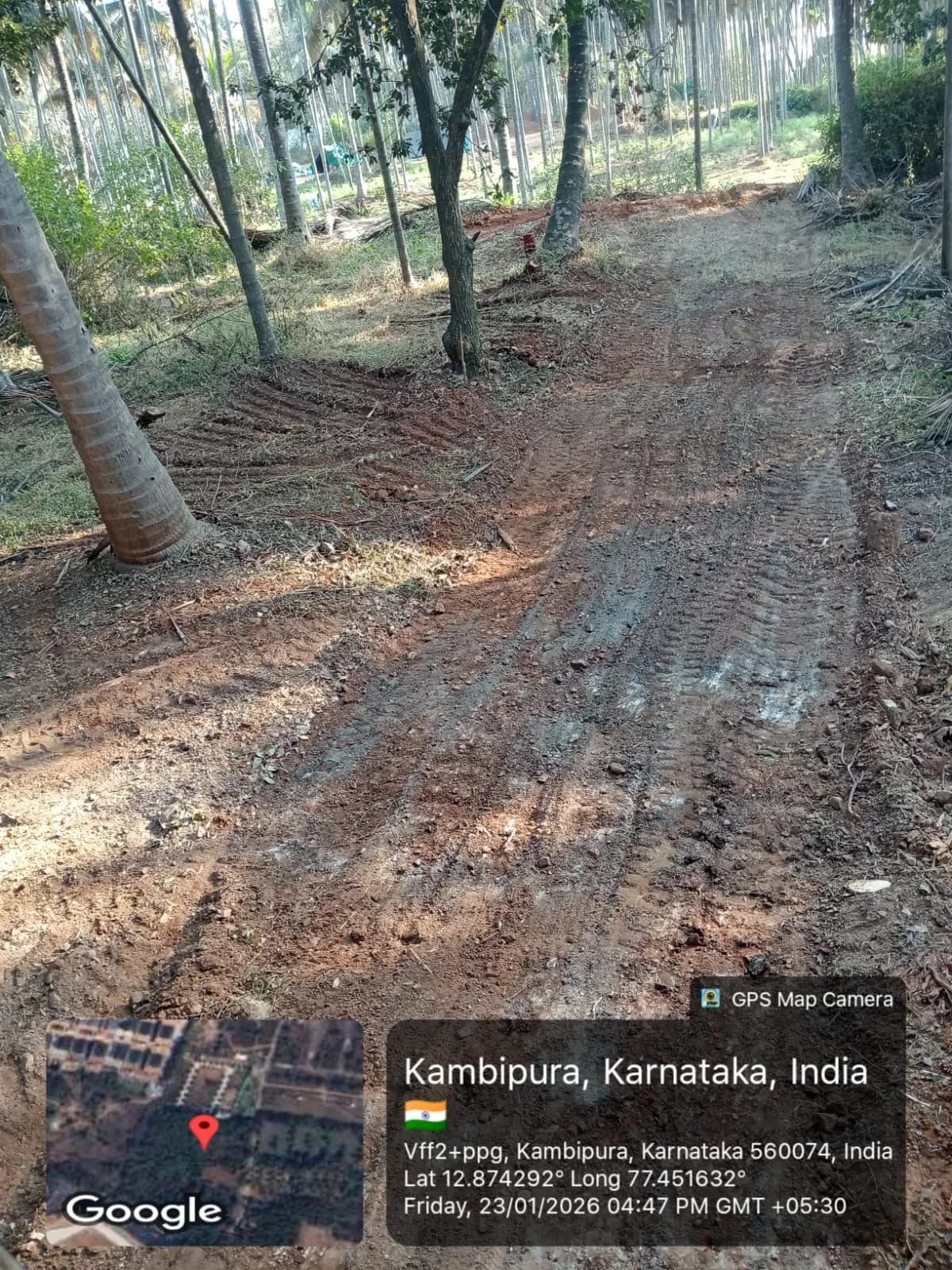 Casagrand Moondance: Site photo filed with Karnataka RERA