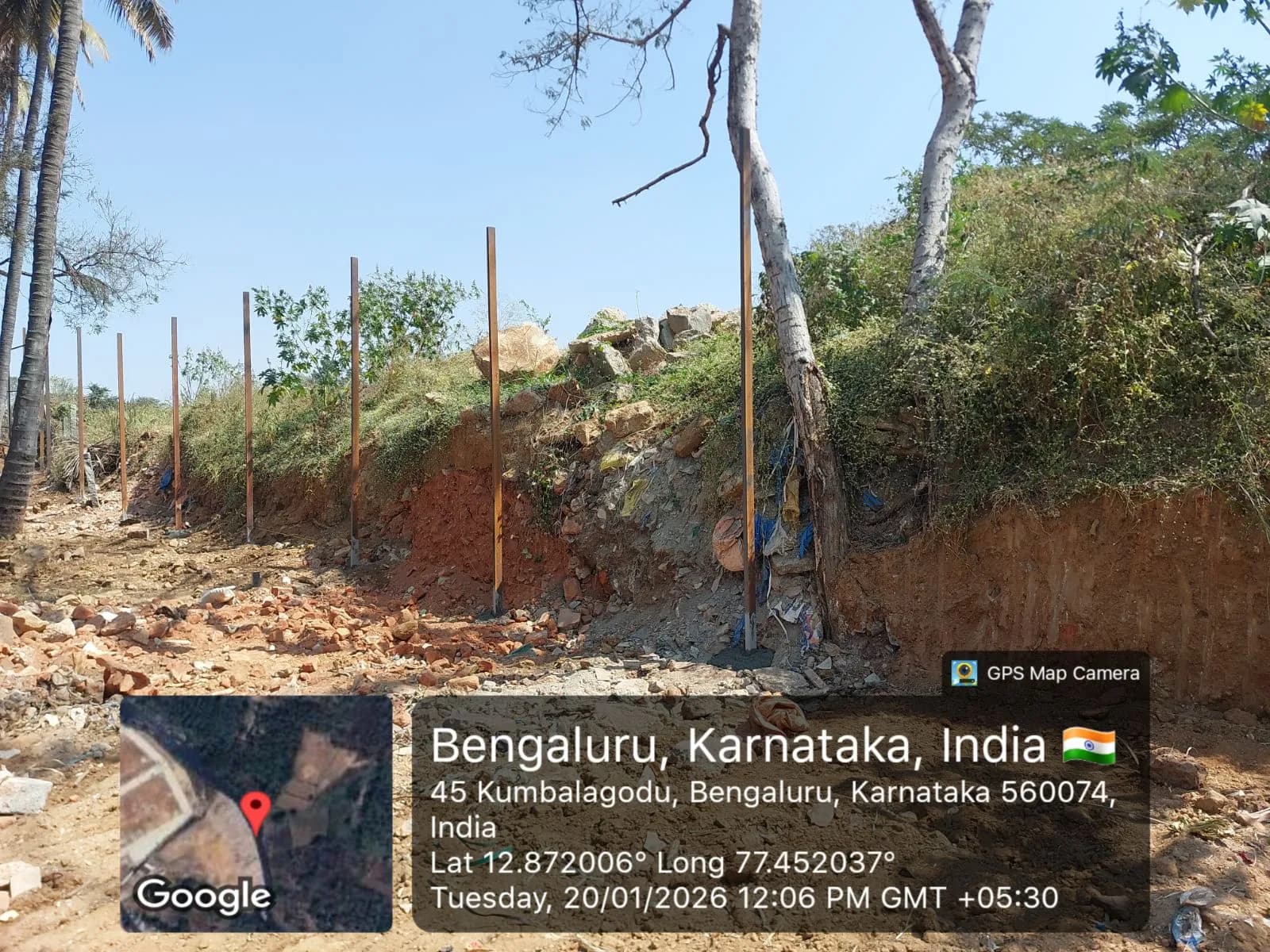Casagrand Moondance: Site photo filed with Karnataka RERA