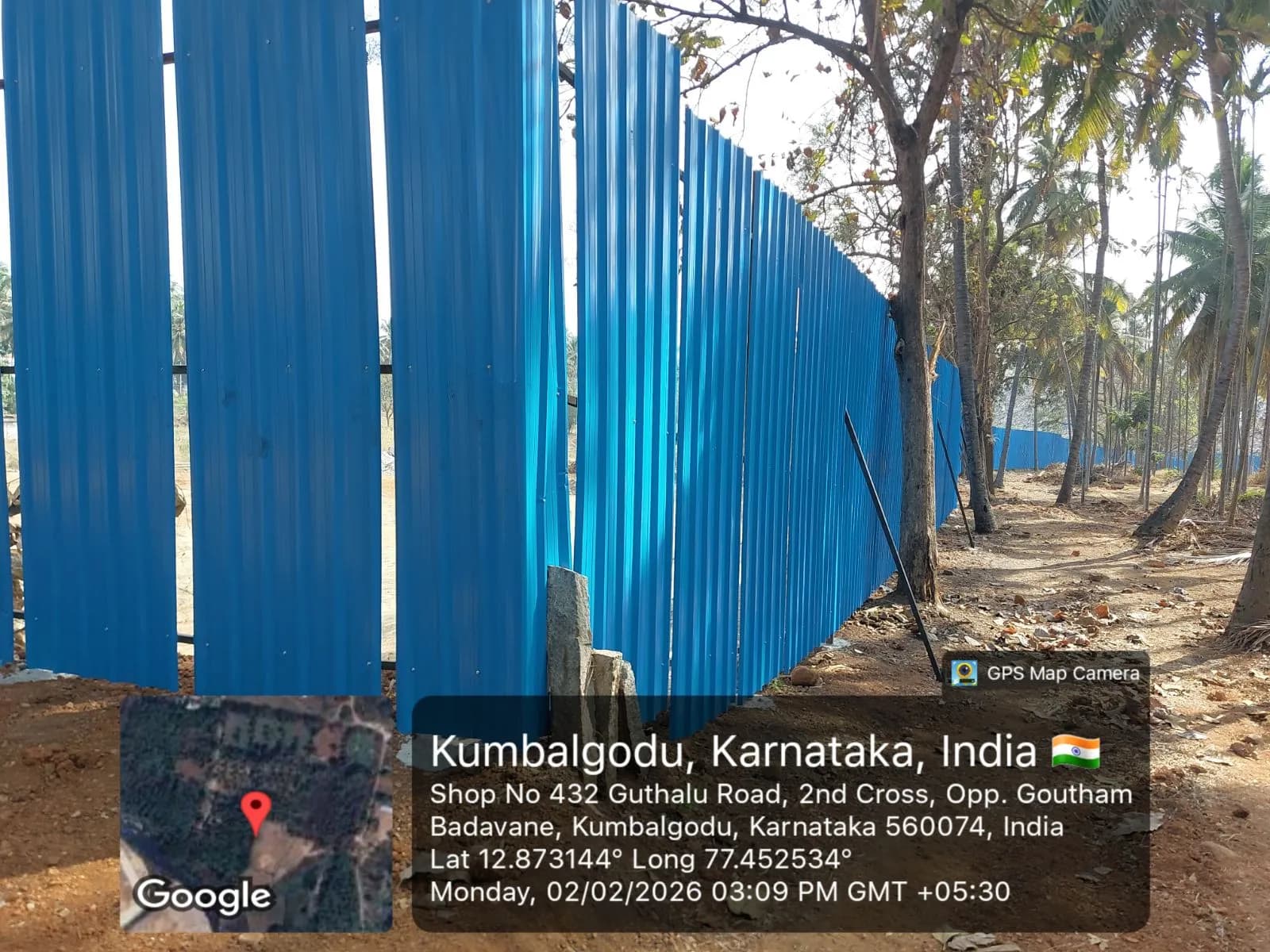 Casagrand Moondance: Site photo filed with Karnataka RERA