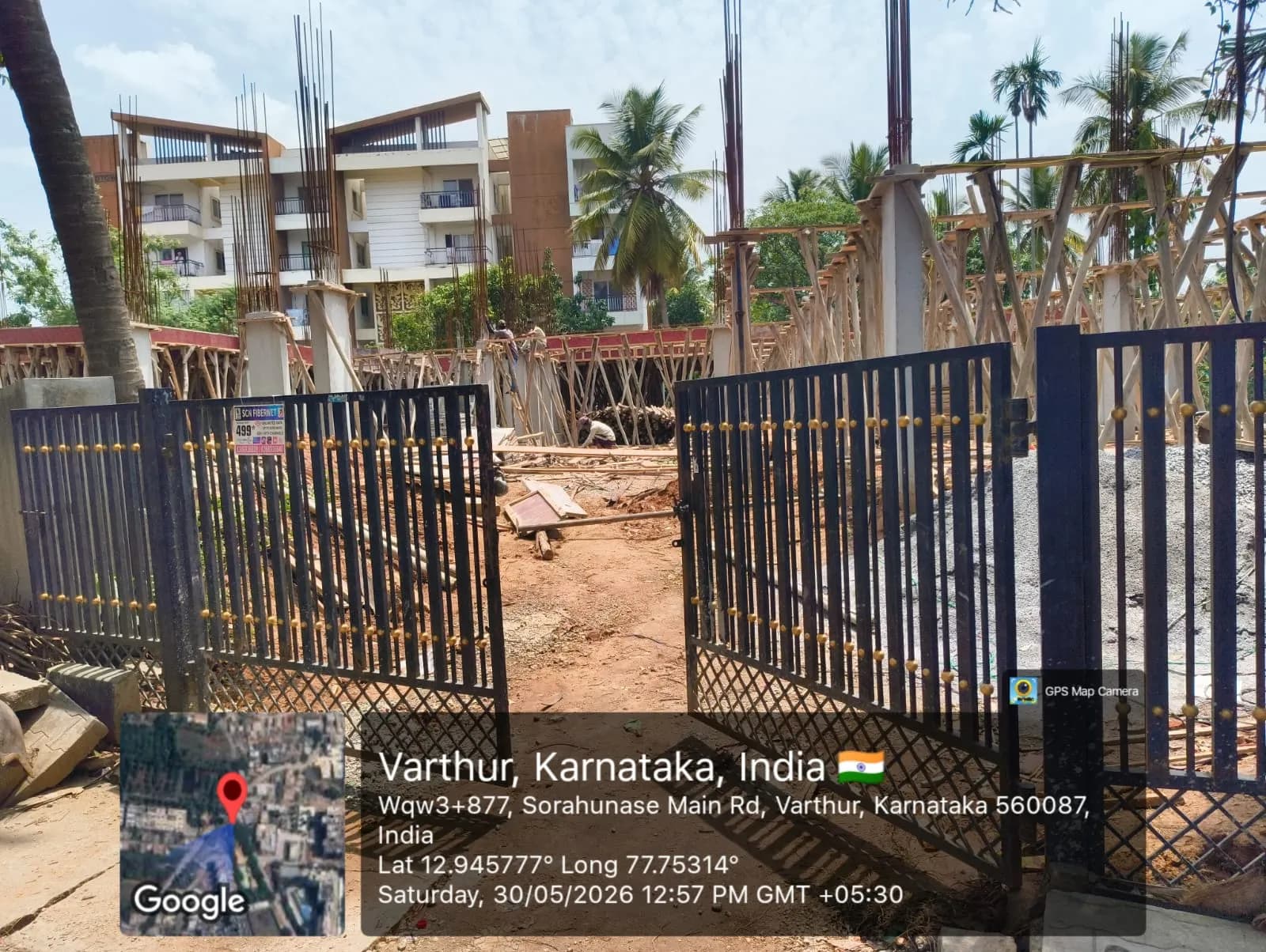 Camellia Vital: Site photo filed with Karnataka RERA