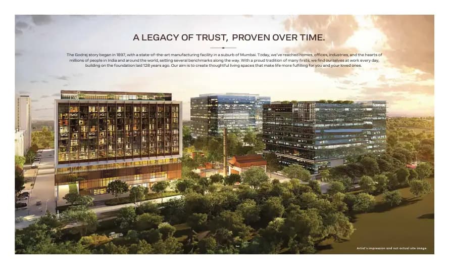 Godrej Vanantara: Brochure, page 2 (filed with Karnataka RERA)