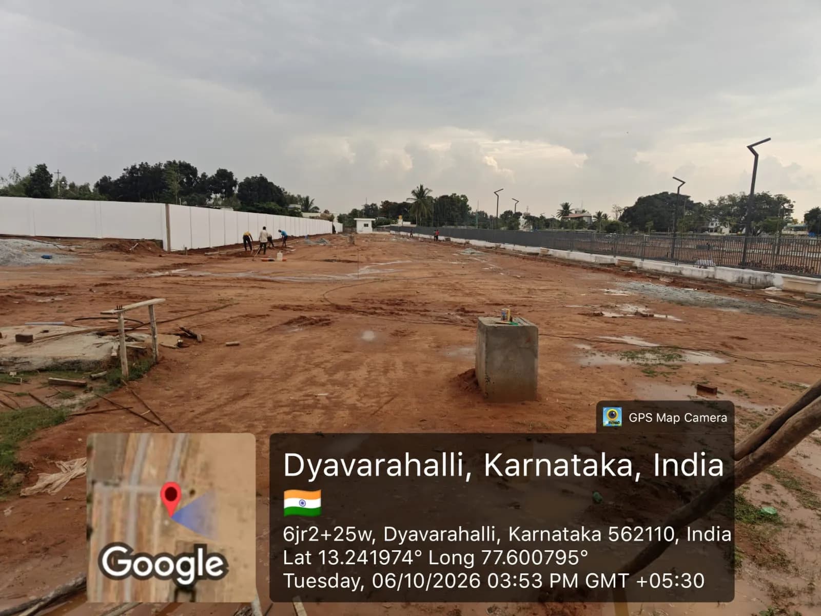 Highgrove: Site photo filed with Karnataka RERA