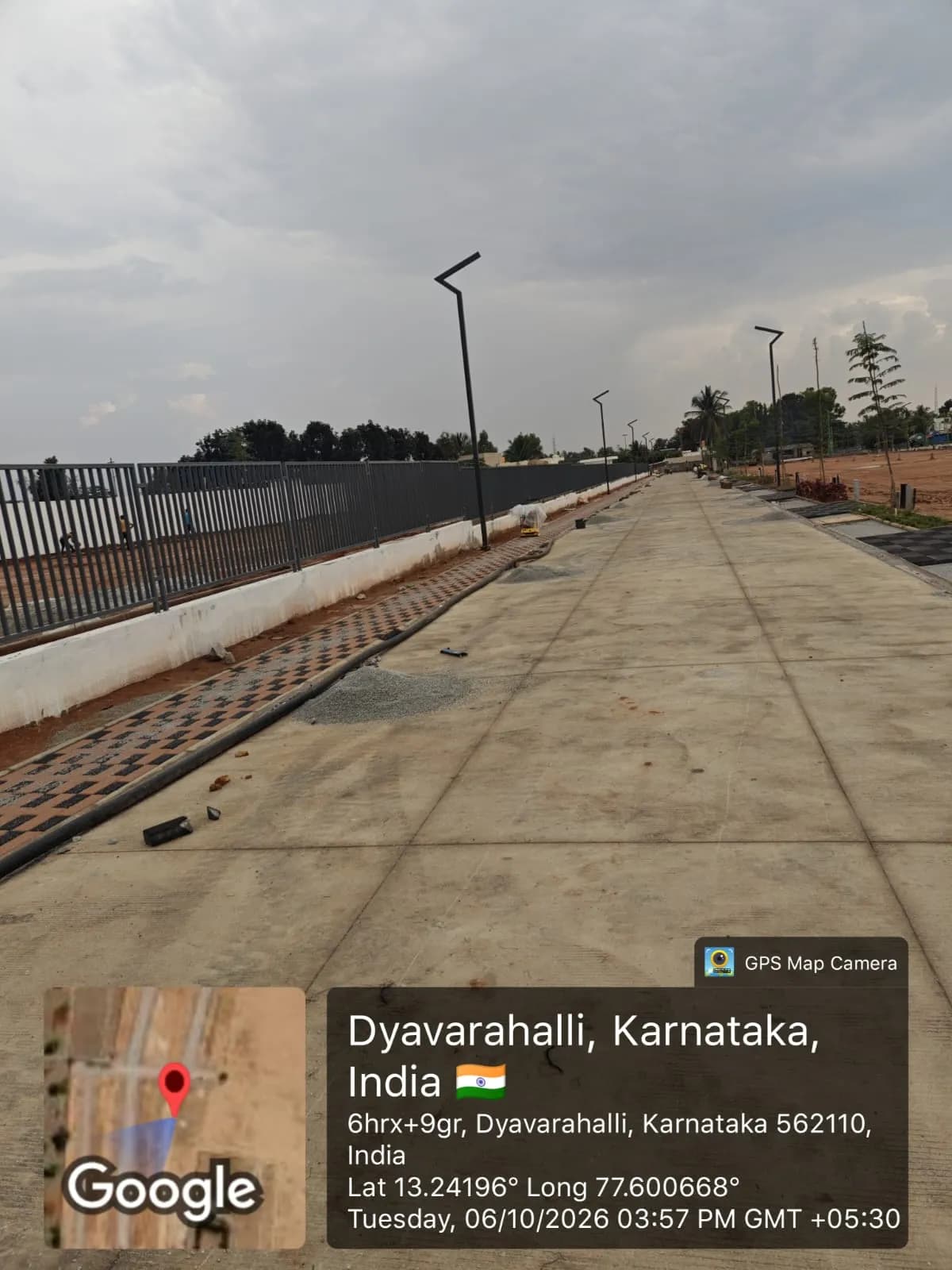 Highgrove: Site photo filed with Karnataka RERA