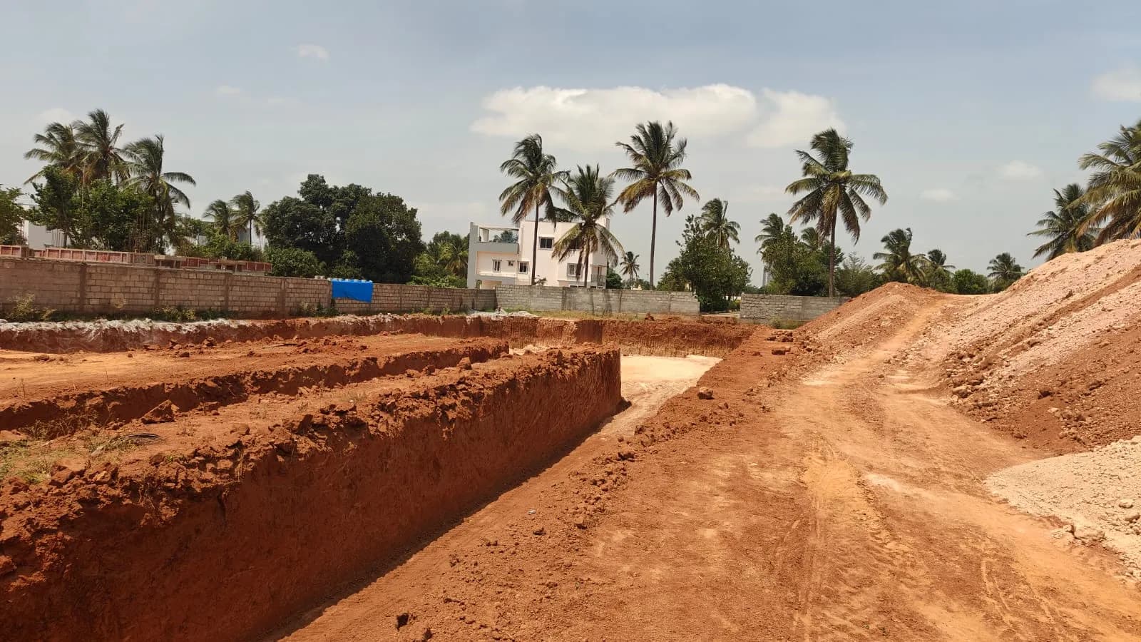 Leafy Serene: Site photo filed with Karnataka RERA