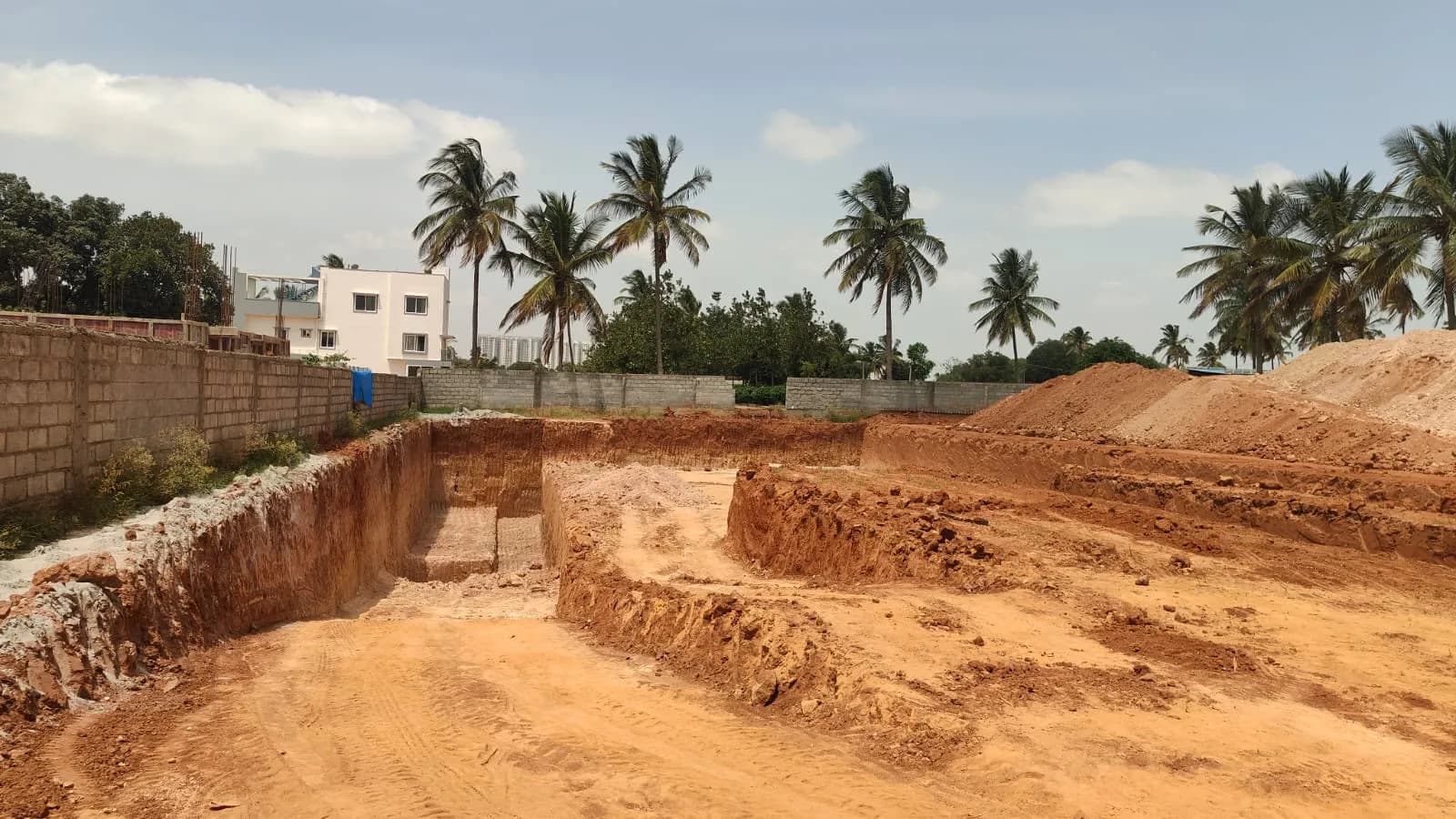 Leafy Serene: Site photo filed with Karnataka RERA