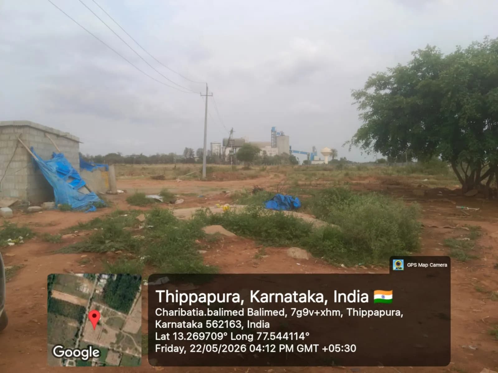 Sattva Ekatra: Site photo filed with Karnataka RERA
