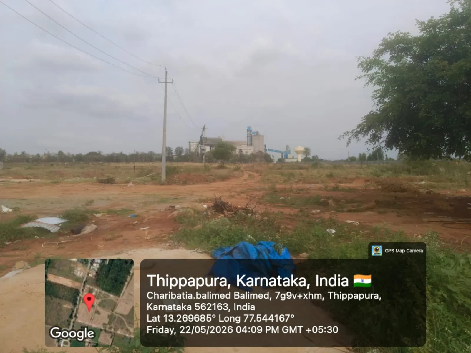 Sattva Ekatra: Site photo filed with Karnataka RERA