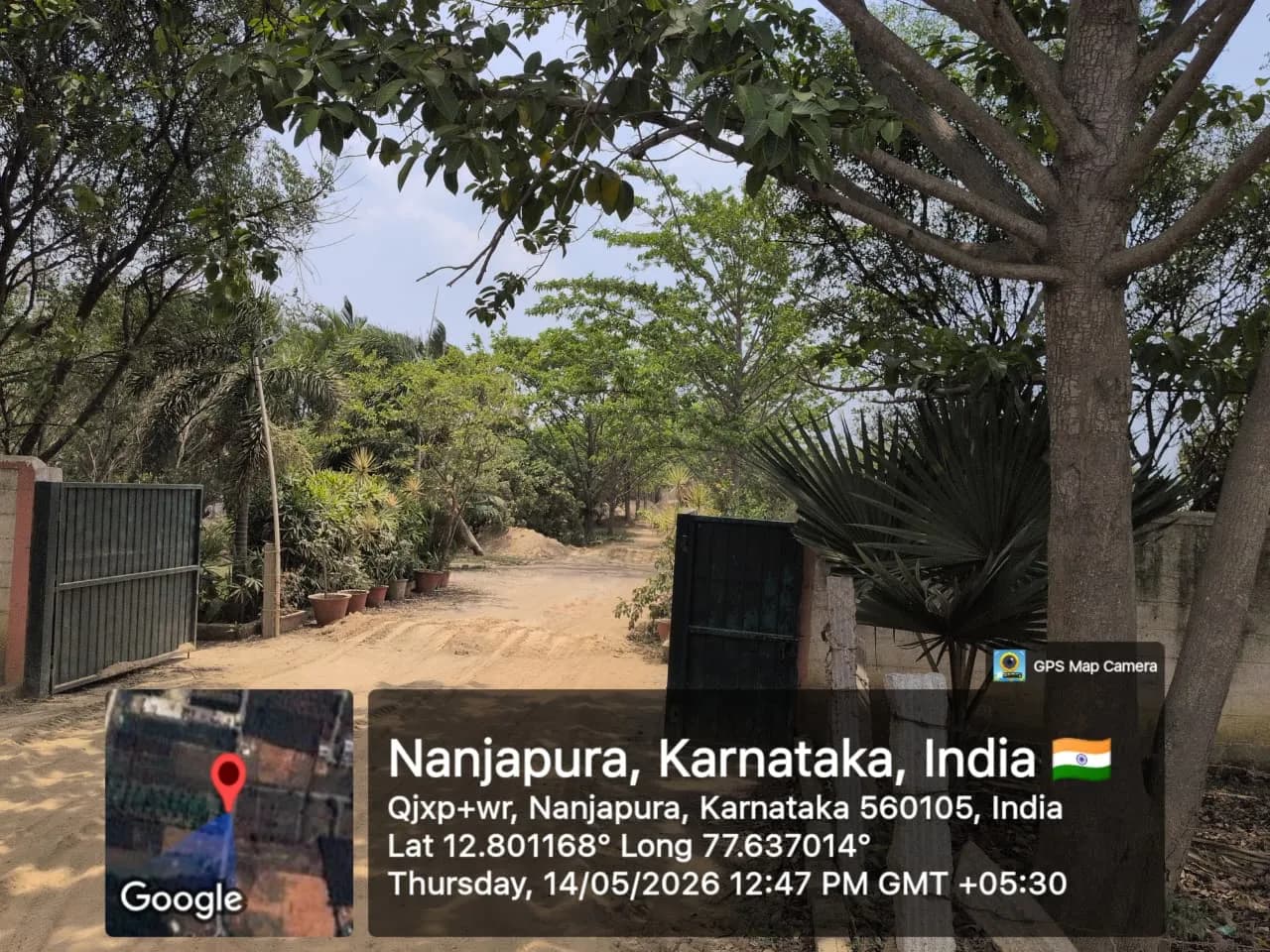 J K R Enclave: Site photo filed with Karnataka RERA